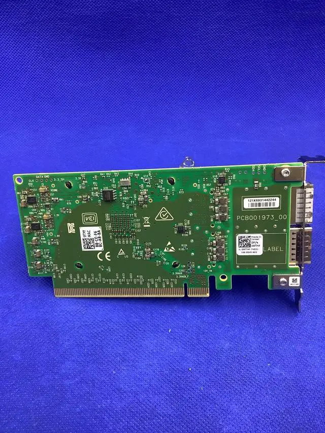 Alt view image 3 of 4 - DELL 9FTMY Mellanox ConnectX-5 100GbE CX516A Dual Port Network Adapter 09FTMY