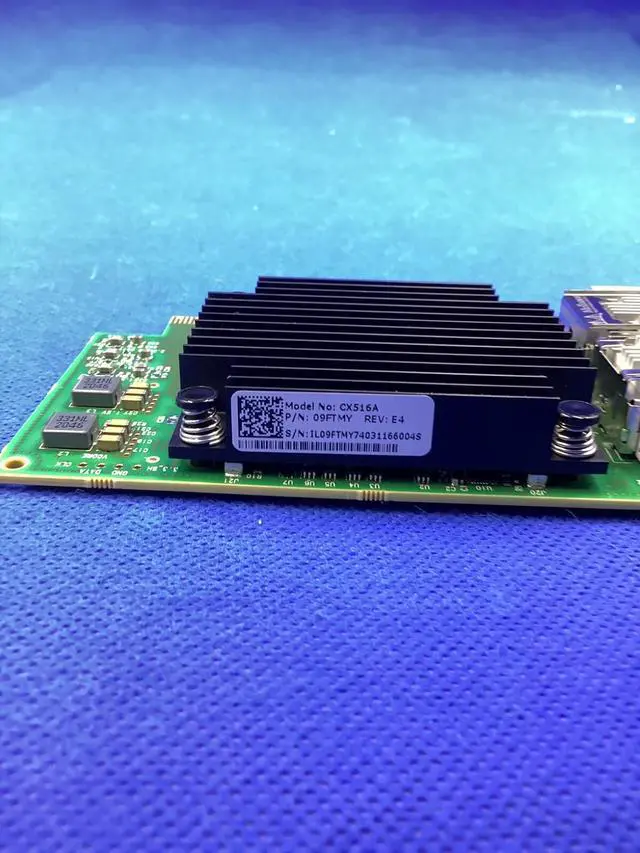 Alt view image 4 of 4 - DELL 9FTMY Mellanox ConnectX-5 100GbE CX516A Dual Port Network Adapter 09FTMY