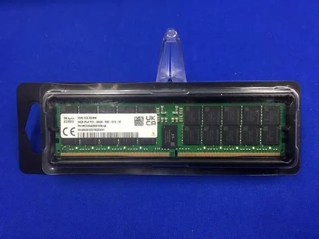 Main image of HMCG94AEBRA109N HYNIX 64G (1X64GB) 2RX4 PC5-4800B SERVER MEMORY