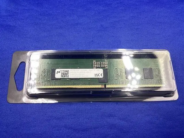 Alt view image 5 of 5 - MTC10F1084S1RC48BA1 MICRON 16GB (1X16GB) 1Rx8 PC5-4800B SERVER MEMORY
