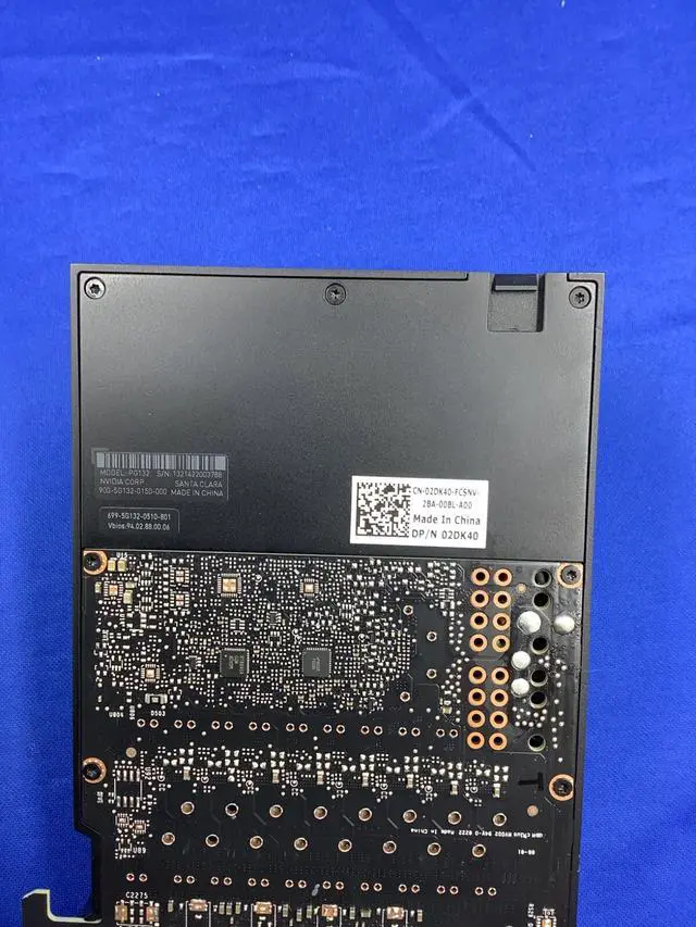 Alt view image 3 of 5 - 02DK40 DELL NVIDIA RTX A4500 20GB GDDR6 Graphics Card 2DK40 900-5G132-0150-000