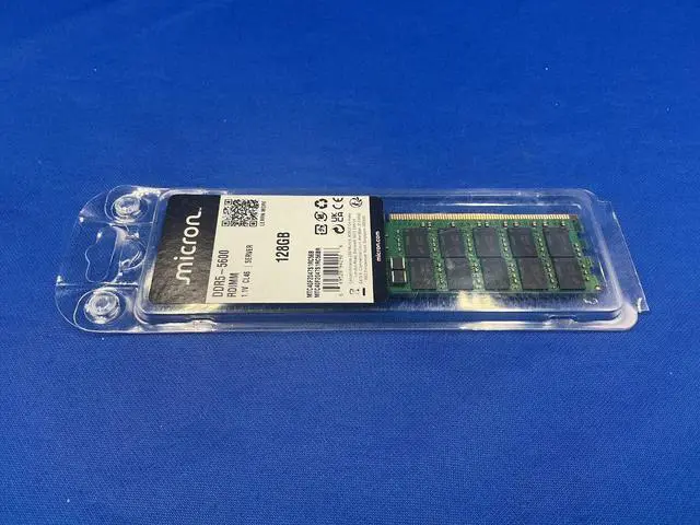 Main image of MTC40F2047S1RC56BB2 MICRON 128GB (1X128GB) 2RX4 PC5-5600B RDIMM MEMORY