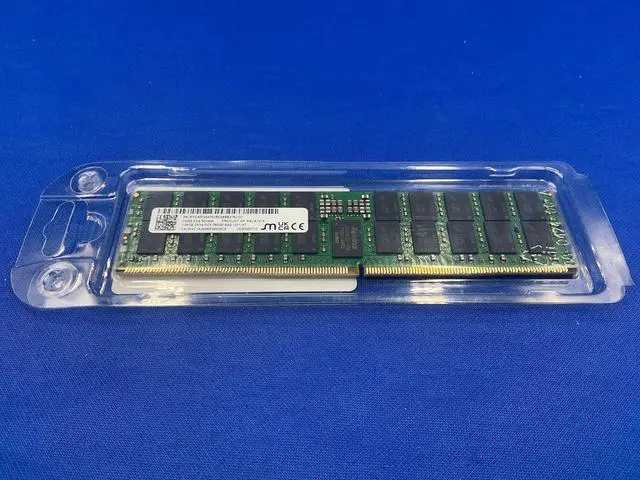 Alt view image 2 of 6 - MTC40F2047S1RC56BB2 MICRON 128GB (1X128GB) 2RX4 PC5-5600B RDIMM MEMORY