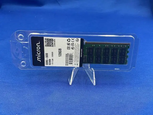 Alt view image 5 of 6 - MTC40F2047S1RC56BB2 MICRON 128GB (1X128GB) 2RX4 PC5-5600B RDIMM MEMORY