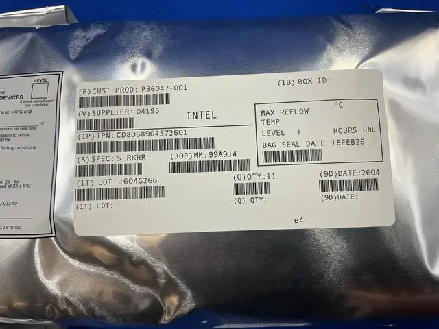 Alt view image 4 of 7 - SRKHR Intel Xeon Platinum 8380 40C 2.30GHz 60Mb Cache 270W CPU CD8068904572601