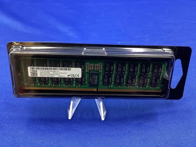 Alt view image 2 of 7 - MTC40F204WS1RC56BB1 MICRON 96G (1X96GB) 2RX4 PC5-5600B RDIMM MEMORY
