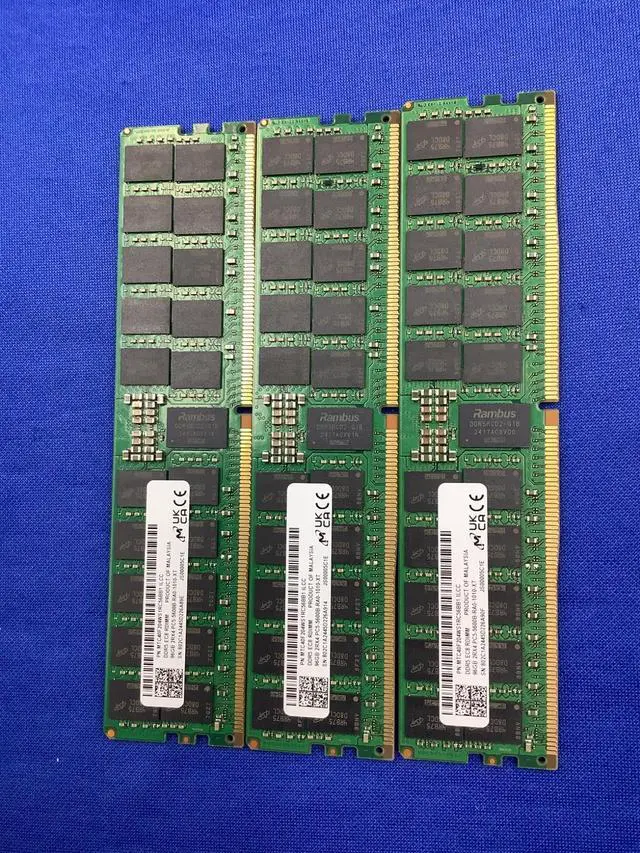 Alt view image 5 of 7 - MTC40F204WS1RC56BB1 MICRON 96G (1X96GB) 2RX4 PC5-5600B RDIMM MEMORY