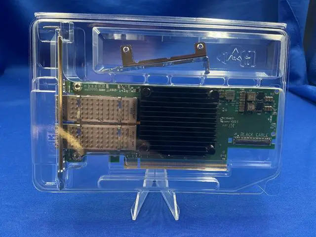 Alt view image 3 of 6 - P06251-B21 HPE IB HDR100/ETHERNET 100GB 2PORT QSFP56 PCIE3 X16 MCX653106A-ECAT
