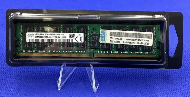 Main image of 47J0253 IBM 16GB 2RX4 PC4-2133P DDR4 MEMORY 46W0798 46W0795 46W0796