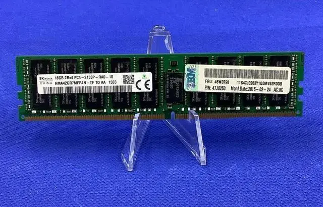Alt view image 4 of 4 - 47J0253 IBM 16GB 2RX4 PC4-2133P DDR4 MEMORY 46W0798 46W0795 46W0796