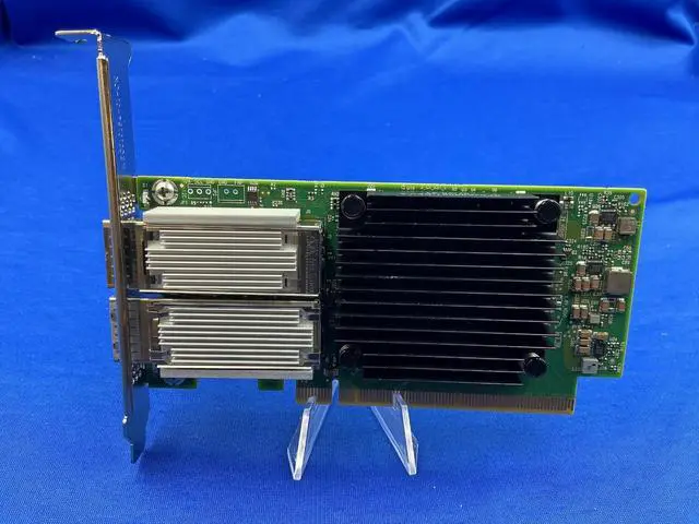 Alt view image 4 of 6 - MCX516A-CCHT Mellanox ConnectX-5 100GbE Dual-Port QSFP28 2P PCIe Adapter Card