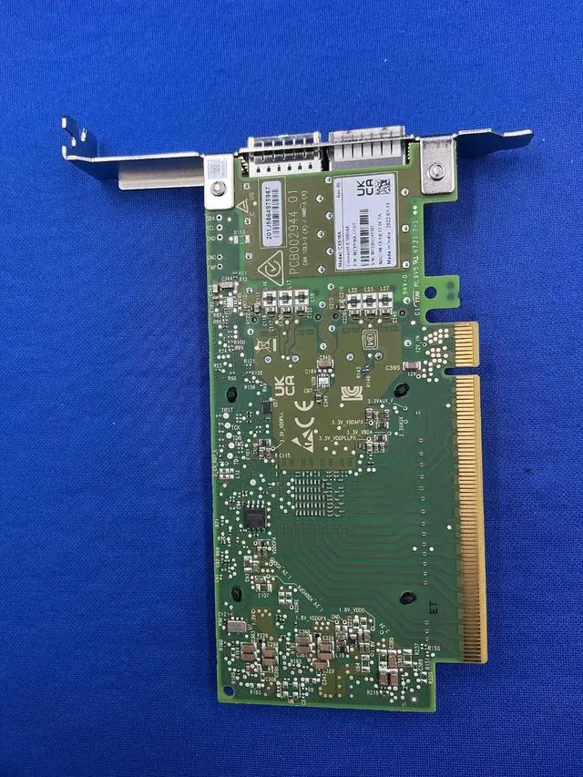 Alt view image 3 of 6 - MCX516A-CCHT Mellanox ConnectX-5 100GbE Dual-Port QSFP28 2P PCIe Adapter Card