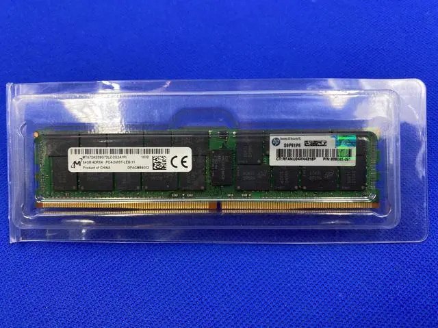 Alt view image 3 of 6 - 809085-091 HPE 64GB 4Rx4 PC4-2400T DDR4 MEMORY 805358-B21 819413-001