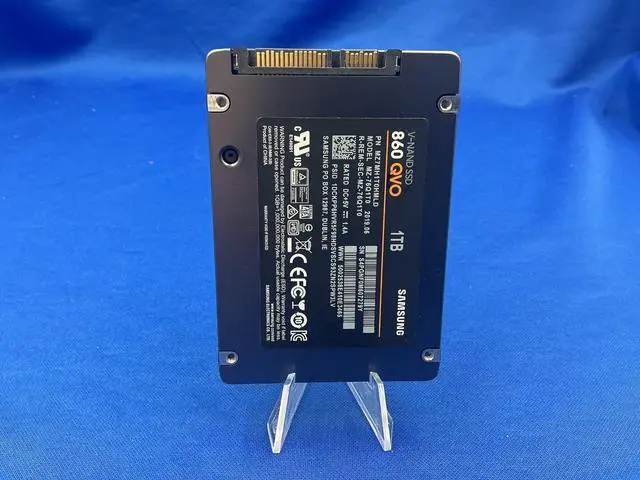 Alt view image 4 of 6 - MZ-76Q1T0 Samsung 860 QVO Series 1TB 6Gbps SATA3 2.5 inch SSD MZ7MH1T0HMLD