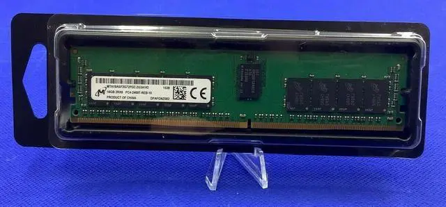 Alt view image 2 of 2 - MTA18ASF2G72PDZ-2G3A1 MICRON 16GB (1X16GB) 2RX8 PC4-2400T DDR4 MEMORY
