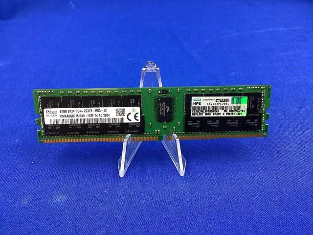 Main image of P03053-7A1 HPE 64GB 2Rx4 PC4-2933Y Smart Memory P28218-B21 HMAA8GR7MJR4N-WM