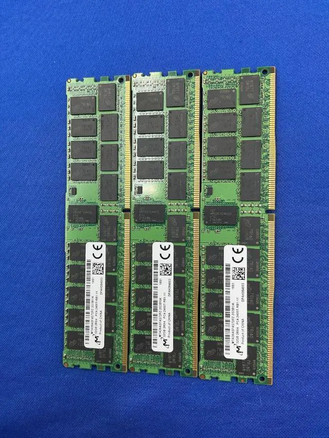 Alt view image 2 of 6 - MTA36ASF4G72PZ-2G1B1 SAMSUNG 32GB (1X32GB) 2RX4 PC4-2133P RDIMM MEMORY