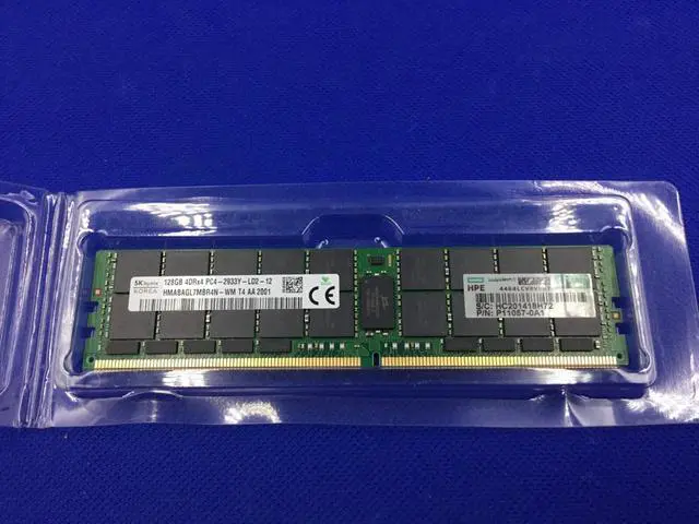 Main image of P11057-0A1 HPE 128GB 4RX4 DDR4-2933 CAS-21-21-21 LOAD REDUCED SMART MEMORY