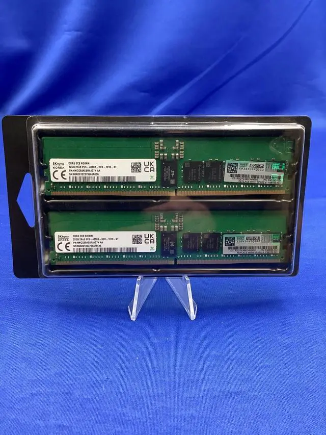 Alt view image 6 of 6 - P43330-1A1 HPE 32GB 2RX8 PC5-4800B SMART MEMORY P56152-001 P50311-B21