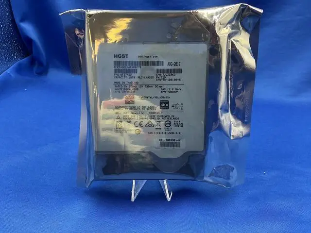 Main image of (NOT FOR HOME PC!) HUH721010AL4200 HGST 10TB 4Kn 7.2K 12Gps 3.5" SAS HDD