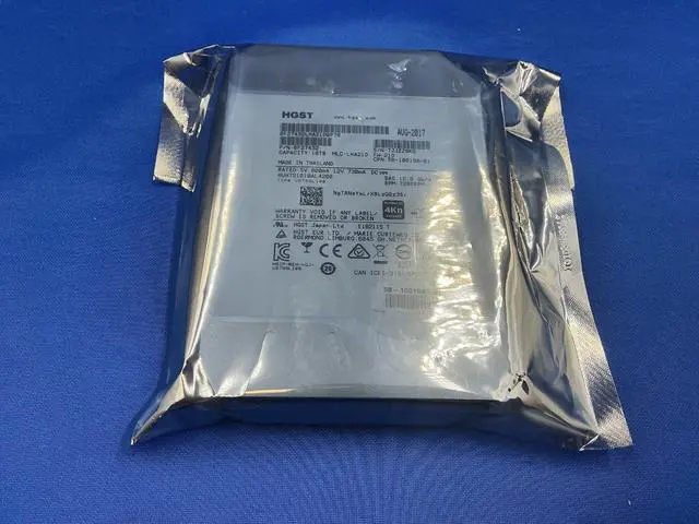 Alt view image 3 of 6 - (NOT FOR HOME PC!) HUH721010AL4200 HGST 10TB 4Kn 7.2K 12Gps 3.5" SAS HDD