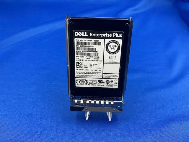 Main image of (NOT FOR HOME PC!) 4NMJF Dell Enterprise Plus PM1633a 3.84TB SAS 12Gbps 2.5'' SSD MZ-ILS3T8B 04NMJF