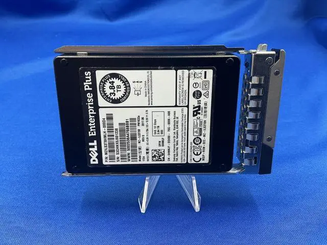Alt view image 2 of 6 - (NOT FOR HOME PC!) 4NMJF Dell Enterprise Plus PM1633a 3.84TB SAS 12Gbps 2.5'' SSD MZ-ILS3T8B 04NMJF