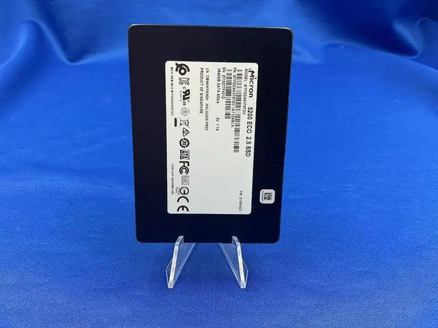 Alt view image 4 of 6 - MTFDDAK3T8TDC MICRON 5200 ECO 2.5 3.84TB SATA 6Gb/s SSD MTFDDAK3T8TDC-1AT1ZABCA