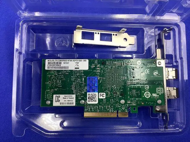 Main image of E10G42BFSR Intel X520-SR2 10GbE 2Ports Ethernet Adapter W/Intel Yottamark