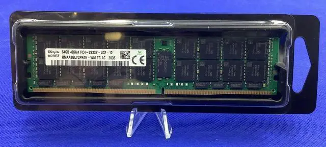 Alt view image 2 of 2 - HMAA8GL7CPR4N-WM HYNIX 64GB (1x64GB) 4DRX4 PC4-2933Y DDR4 MEMORY
