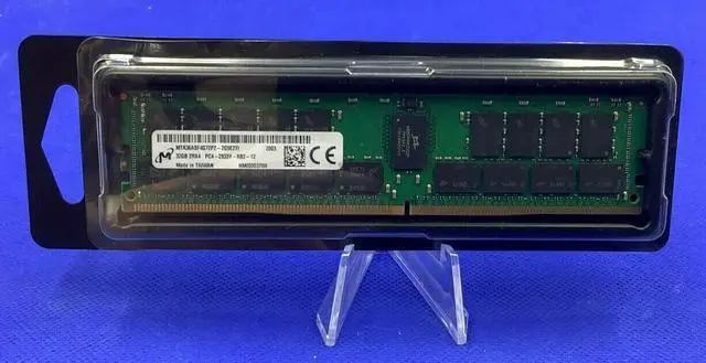 Alt view image 2 of 2 - MTA36ASF4G72PZ-2G9E2 MICRON 32GB (1X32GB) 2RX4 PC4-2933Y MEMORY
