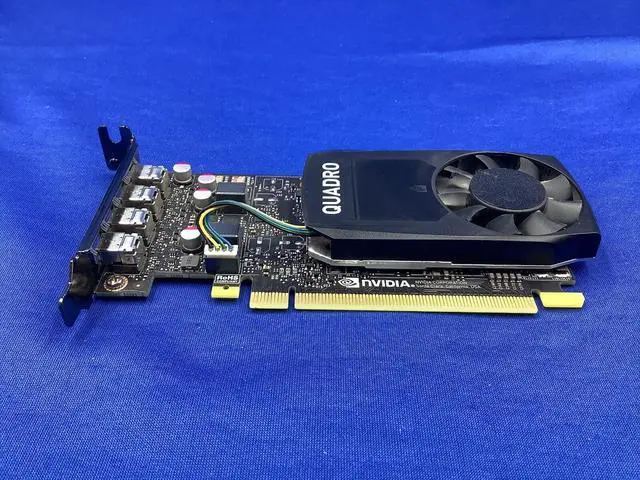 Alt view image 3 of 7 - 1DX71 G7T21 DELL Quadro P1000 4GB GDDR5 PNY-VCQP1000 Graphics Card 0G7T21 01DX71