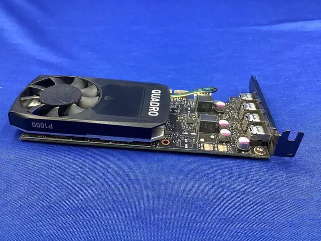Alt view image 5 of 7 - 1DX71 G7T21 DELL Quadro P1000 4GB GDDR5 PNY-VCQP1000 Graphics Card 0G7T21 01DX71