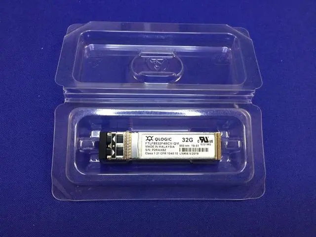 Main image of FTLF8532P4BCV-QM QLOGIC 32G Fibre Channel (32GFC) Short-Wavelength SFP+ Optical