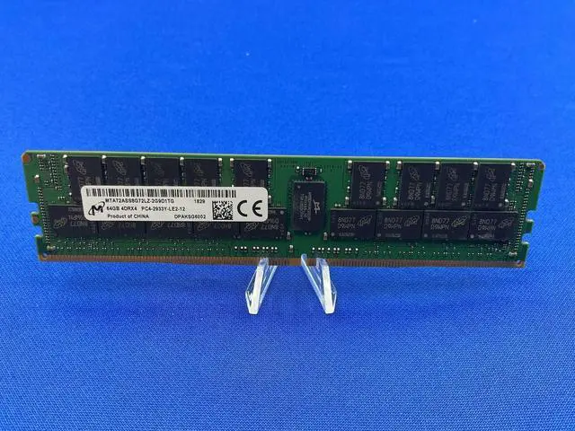 Main image of MTA72ASS8G72LZ-2G9D1 MICRON 64GB (1X64GB) 4DRX4 PC4-2933Y LRDIMM MEMORY