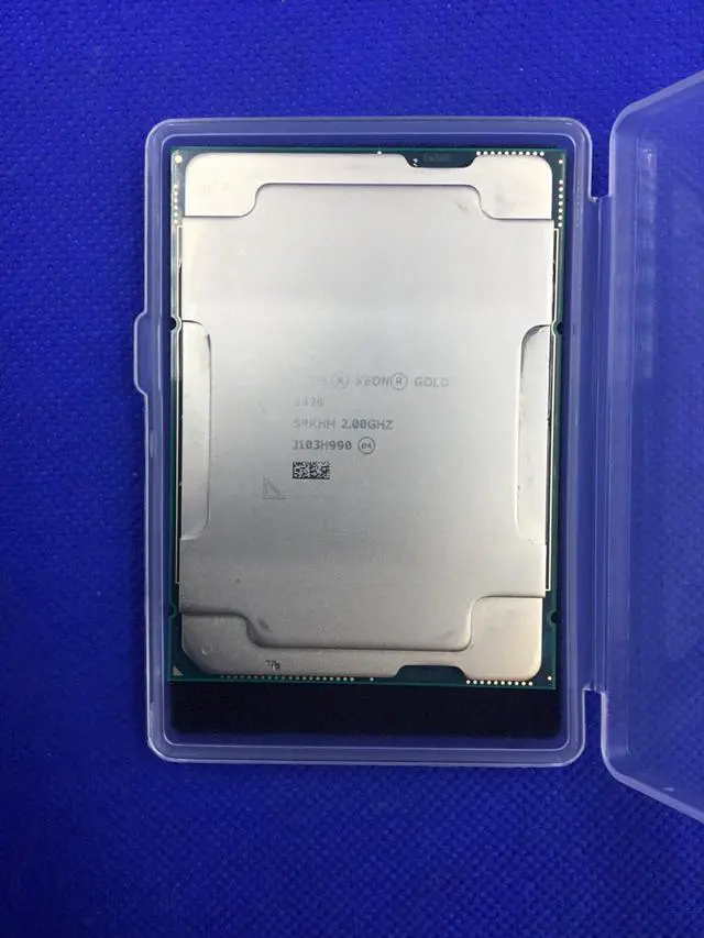 Alt view image 3 of 3 - SRKHM Intel Xeon Gold 6330 28-Core 42MB Cache, 2.00GHz 205W CPU CD8068904572101