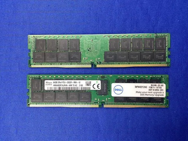 Main image of (NOT FOR HOME PC!) SNPW403YC/64G DELL 64GB (1X64GB) 2Rx4 PC4-2933Y-R ECC MEMORY