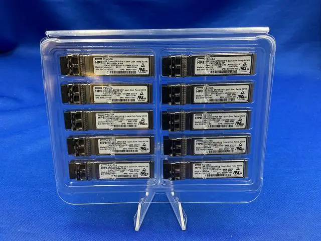 Alt view image 5 of 7 - P9H30A HPE 32GB SFP+ SW 1PACK Com Temp XCVR