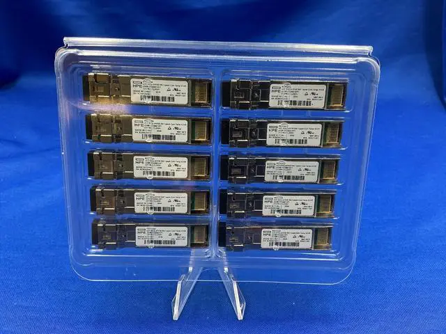 Alt view image 6 of 7 - P9H30A HPE 32GB SFP+ SW 1PACK Com Temp XCVR