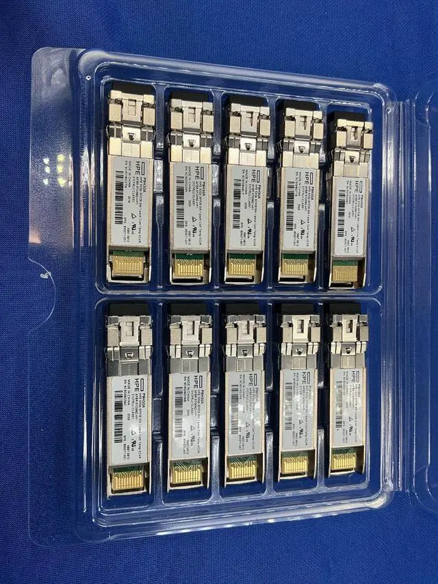 Alt view image 7 of 7 - P9H30A HPE 32GB SFP+ SW 1PACK Com Temp XCVR