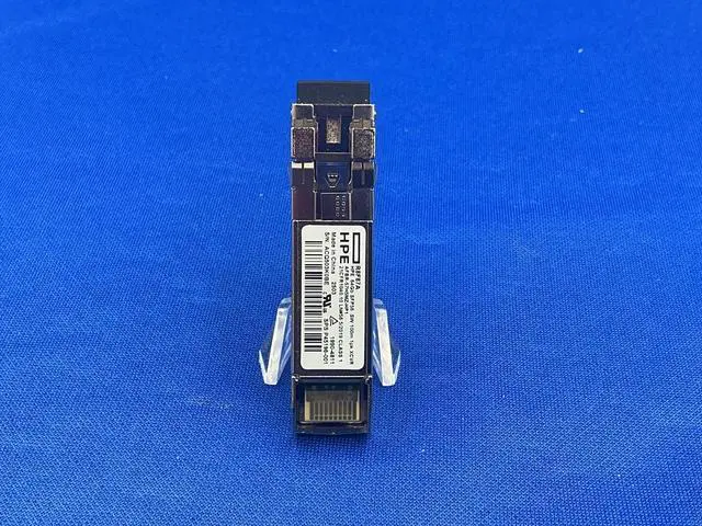 Alt view image 2 of 6 - R8F87A HPE 64GB SFP56 SHORT WAVE 100M 1-PACK TRANSCEIVER P45196-001