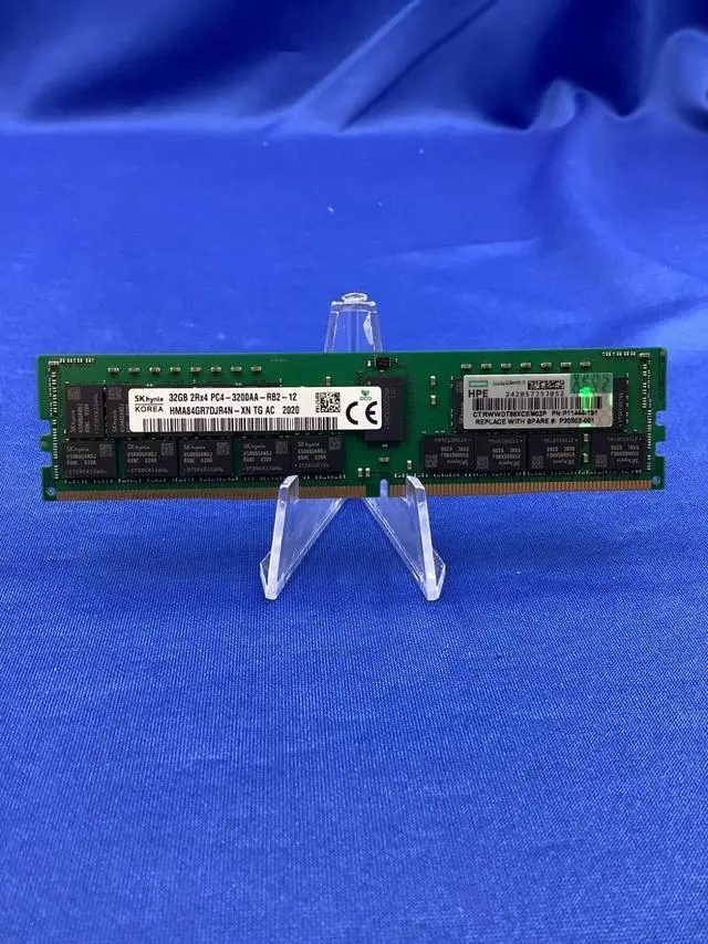 Alt view image 4 of 6 - P11444-191 HPE 32GB (1X32GB) 2Rx4 PC4-3200AA MEMORY P07646-B21 P20503-001