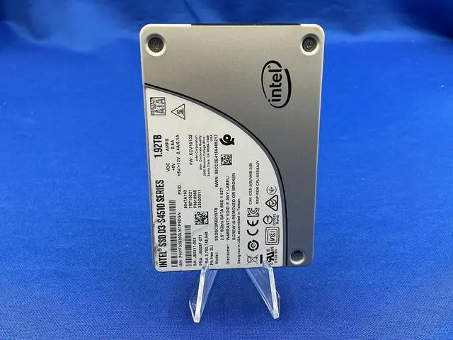 Alt view image 2 of 6 - SSDSC2KB019T8 Intel D3-S4510 Series 1.92TB SATA 6Gbps 2.5in SSD SSDSC2KB019T801