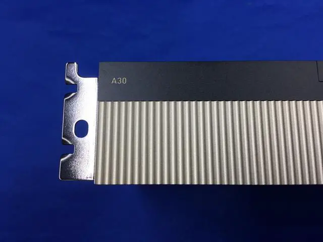 Alt view image 7 of 7 - NVIDIA A30 Tensor Core 24GB HBM2 Accelerator GPU Graphics Card