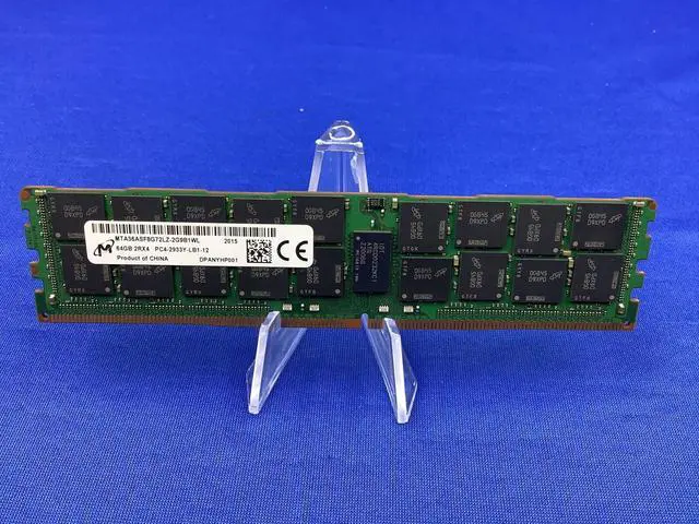 Main image of MTA36ASF8G72LZ-2G9B1 MICRON 64GB (1X64GB) 2RX4 PC4-2933Y LRDIMM MEMORY