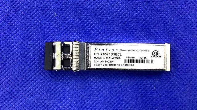 Main image of 10pcs Finisar FTLX8571D3BCL SFP+SR/SW 10Gb/s 850nm Multimode SFP+ Transceiver