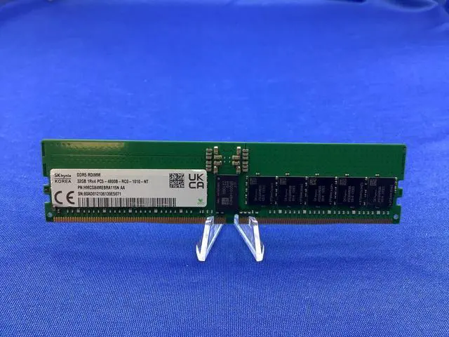Alt view image 2 of 6 - (NOT FOR HOME PC!) HMCG84MEBRA115N HYNIX 32GB (1X32GB) 1RX4 PC5-4800B ECC RDIMM MEMORY