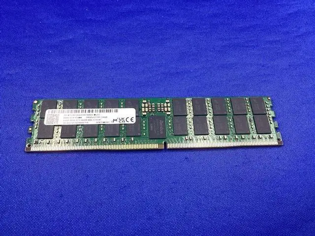 Alt view image 2 of 3 - MTC40F2046S1RC56BD2 MICRON 64GB (1X64GB) 2RX4 PC5-5600B RDIMM MEMORY