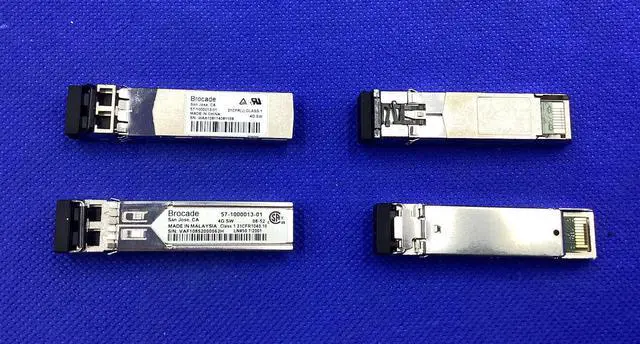 Alt view image 2 of 3 - Lot of 37pcs Brocade 57-1000013-01 4Gbps SW 850nm SFP+ Optical Transceivers