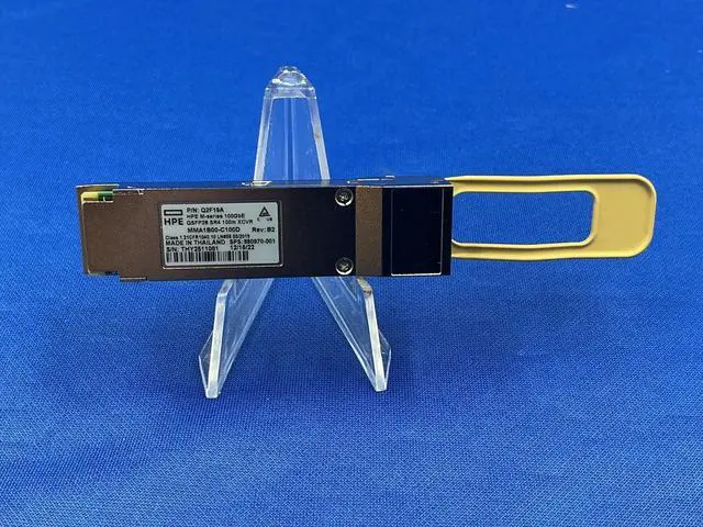 Alt view image 4 of 6 - Q2F19A HPE 100Gbe QSFP28 SR4 100m Transceiver MMA1B00-C100D